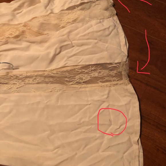 Forever 21 pink lace maxi dress size S - Picture 6 of 6